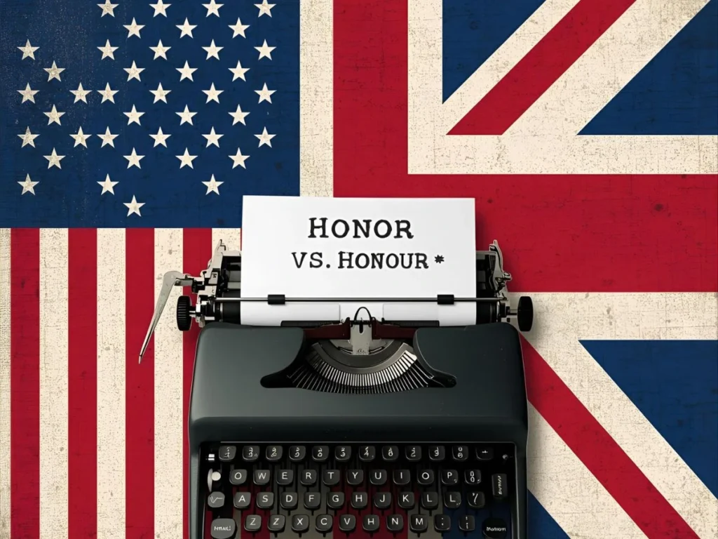 British English vs American English Spelling