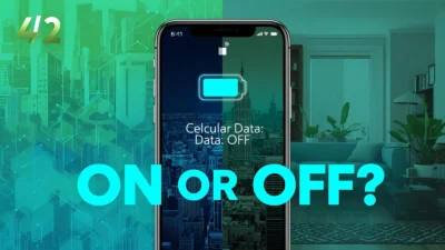 Should cellular data be on or off