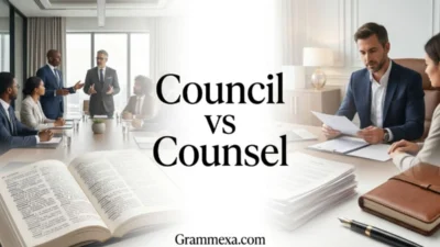 Council vs Counsel