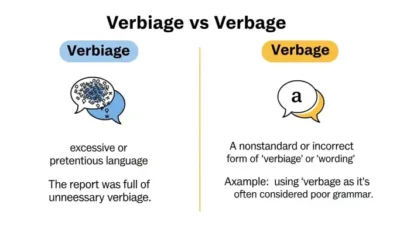 Verbiage vs Verbage