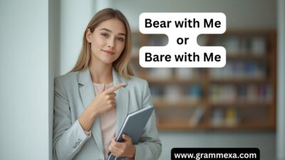 Bear with Me or Bare with Me