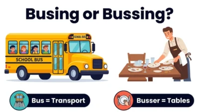 Busing or Bussing