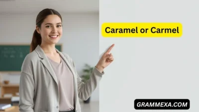 Caramel or Carmel