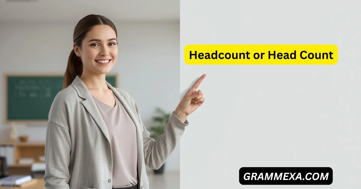 Headcount or Head Count
