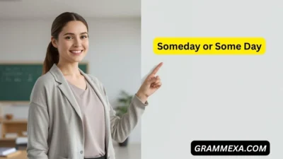 Someday or Some Day