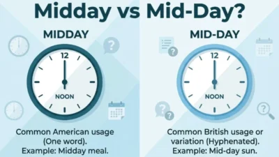 Midday or Mid-Day