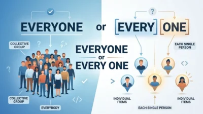 Everyone or Every One