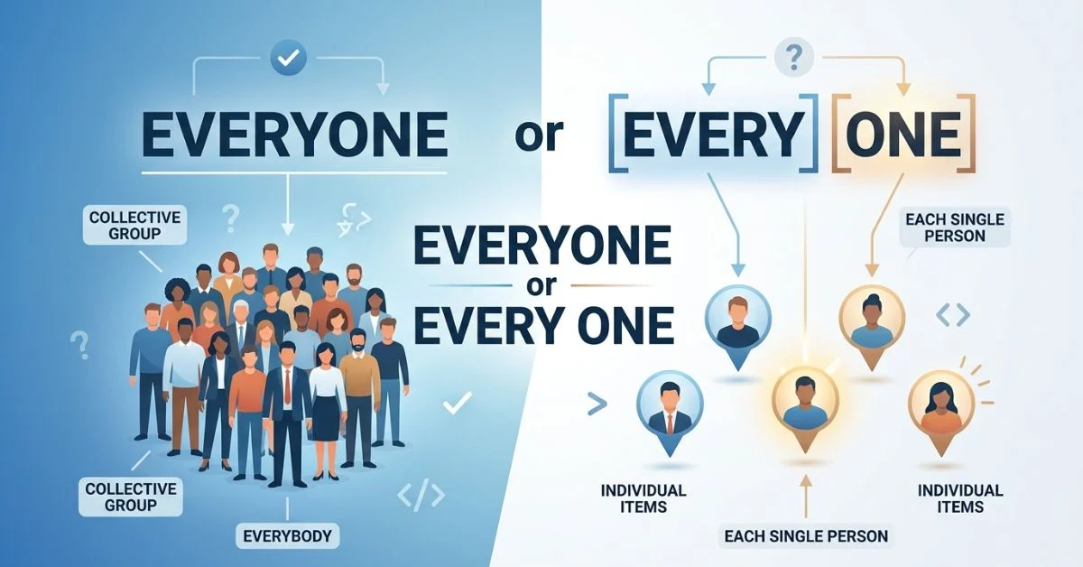 Everyone or Every One