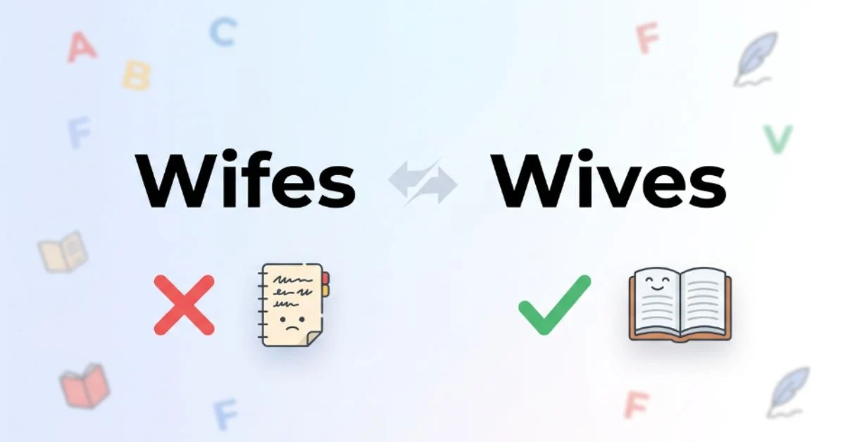 Wifes or Wives
